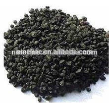 Low nitrogen graphite petroleum coke for steel making